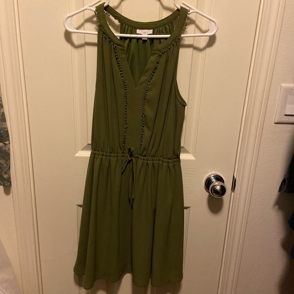 Green dress